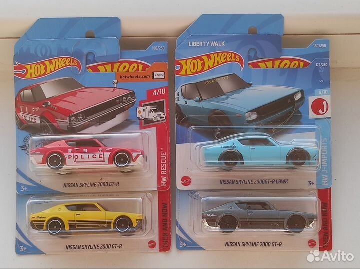 Hot Wheels подборка JDM Nissan