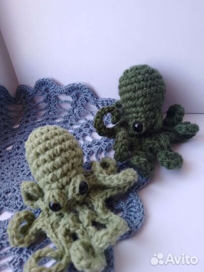 Вязаные игрушки ручной работы
