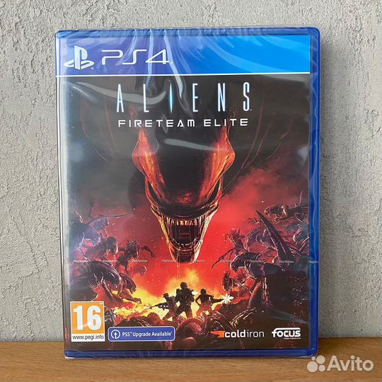 Диск Aliens Fireteam Elite PS4 Новый Рус