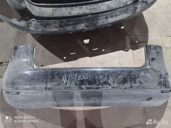 Задний бампер Бампер Volkswagen Golf 5+