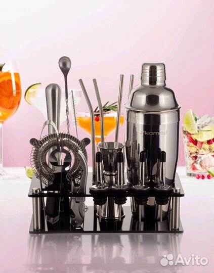 Новые наборы бармена 16 предметов