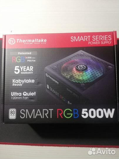 Блок питания thermaltake smart rgb 500w