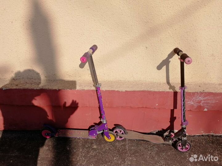 Самокат детский двухколесный бу