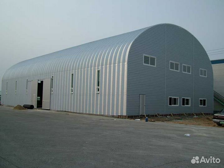 Ангары быстровозводимые, склады, цеха