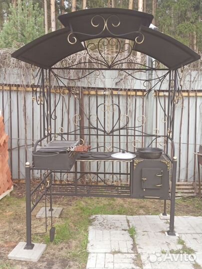 Кованый мангал