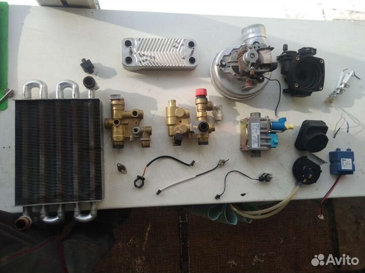 Запчасти на газовый котел leberg