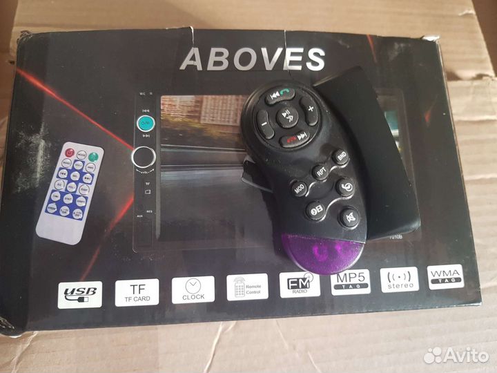 Магнитола 2din + 2 пульта