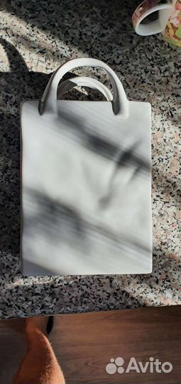 Керамическая ваза сумочка