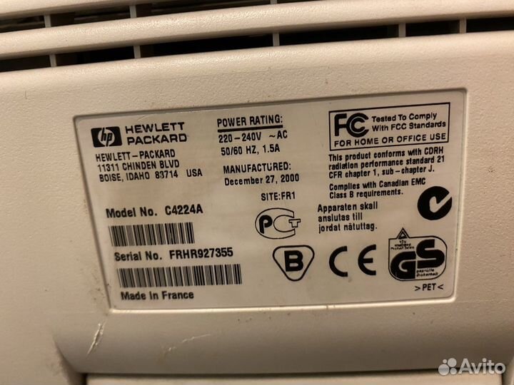 Принтер лазерный hp