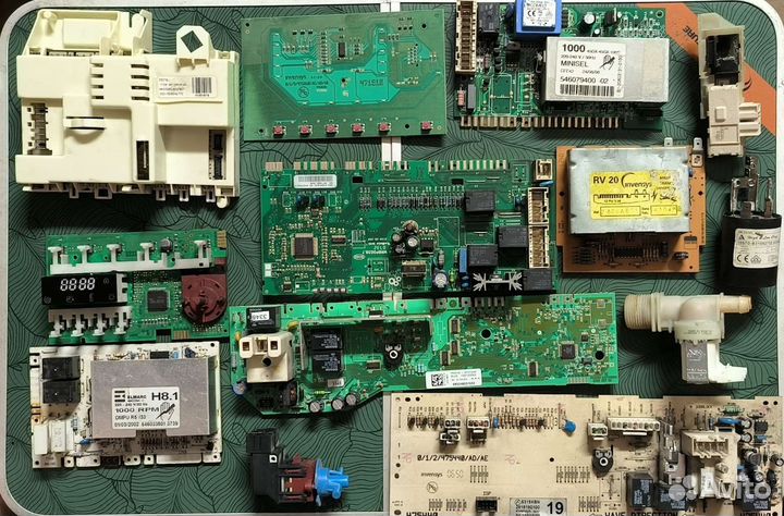 Запчасти для стиральных, посудомоечных машин