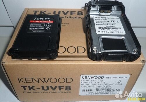 Рация Kenwood TK-UVF8 Dual Band- новая партия