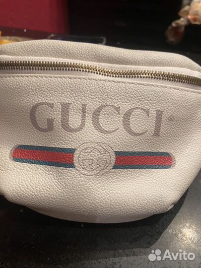 Поясная сумка gucci качество люкс