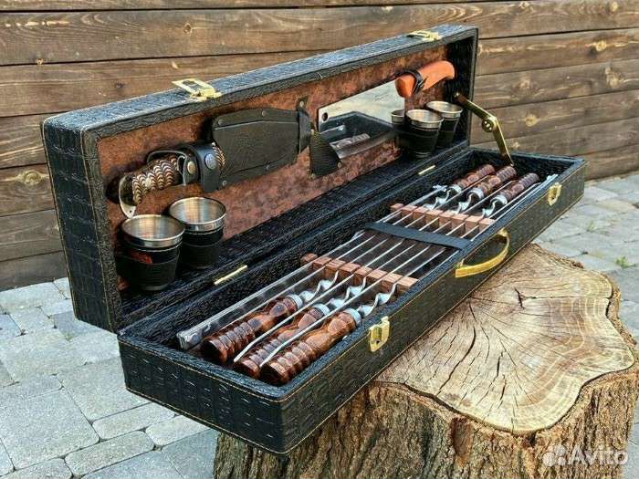 Шампура в кейсе