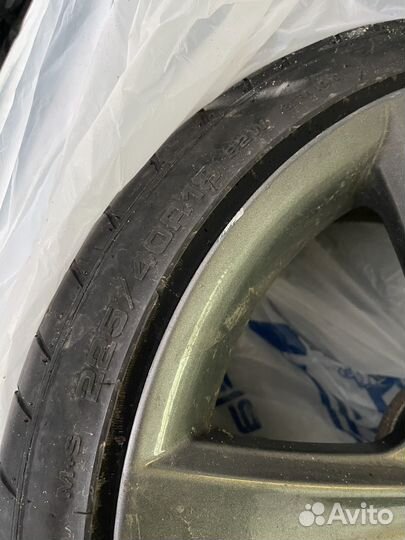 Диски bmw 128 стиль r18 на резине