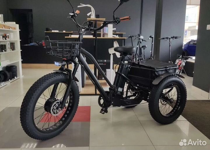 Трехколесный Электровелосипед Minako Trike 26