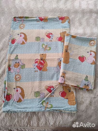Постельное белье на детскую кроватку