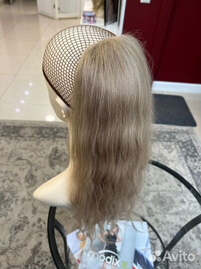 Шиньон из натуральных волос