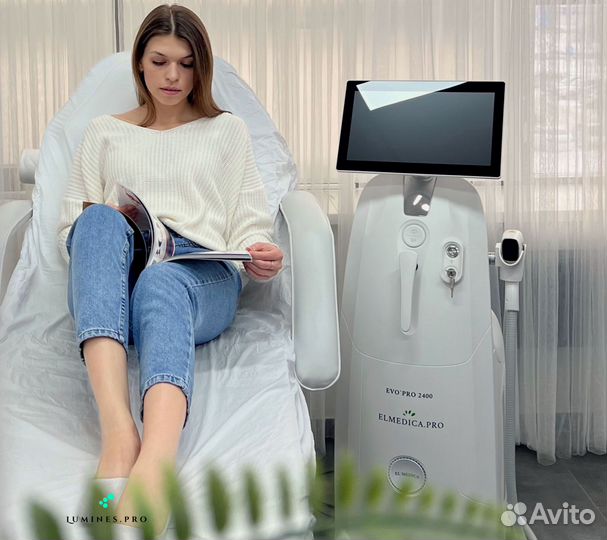 Диодный лазер для эпиляции Lumines Макс-Ван 1200W