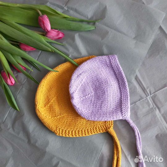 Чепчик для новорожденного