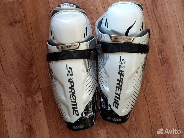 Щитки хоккейные, р 13