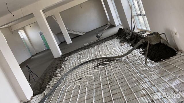 Стяжка пола за 1 день