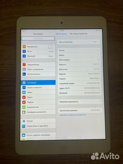 Планшет Apple iPad mini 16Gb