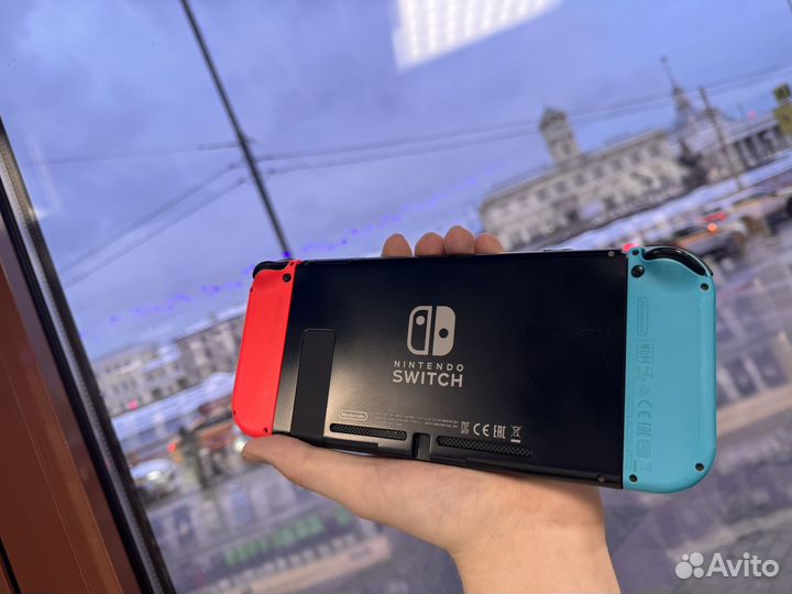 Портативная игровая приставка nintendo switch