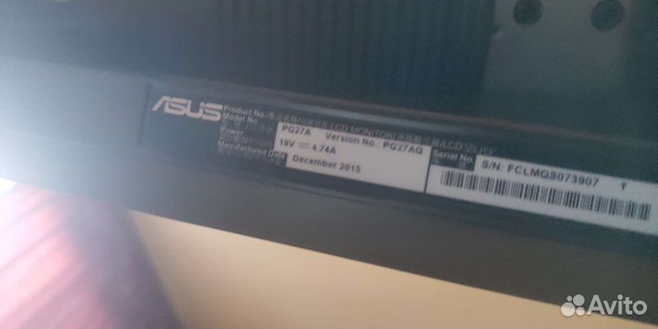 Монитор Asus 27 4К
