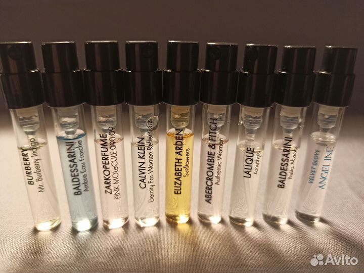 Пробники отливанты парфюмерии randewoo 9 шт