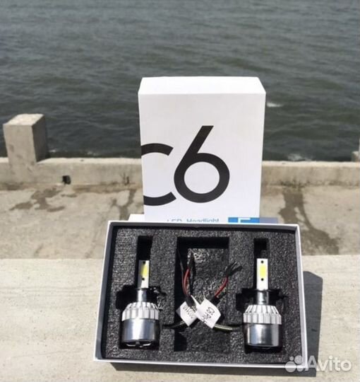 Светодиодные лампочки h4