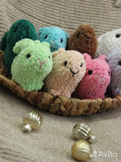 Вязаный зайка