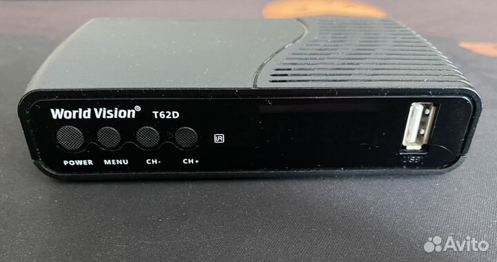 Телеприставка World Vision T62D