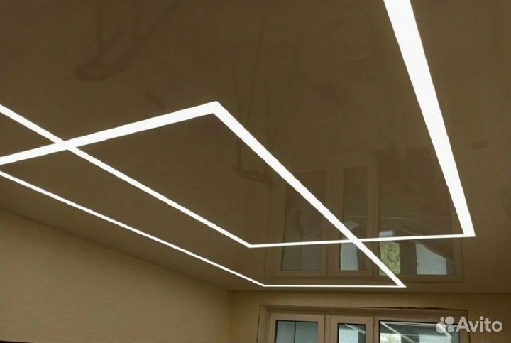 Натяжные потолки с гарантией под ключ