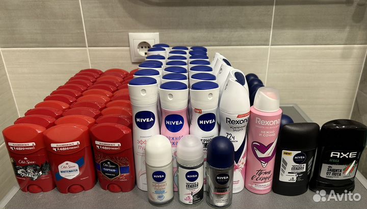 Дезодорант old spice, nivea, rexona, axe
