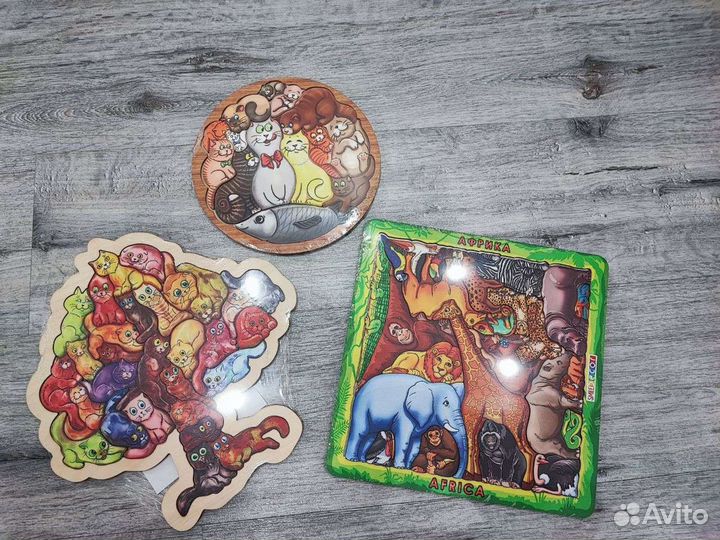 Рамки-вкладыши пазлы мозаики новые