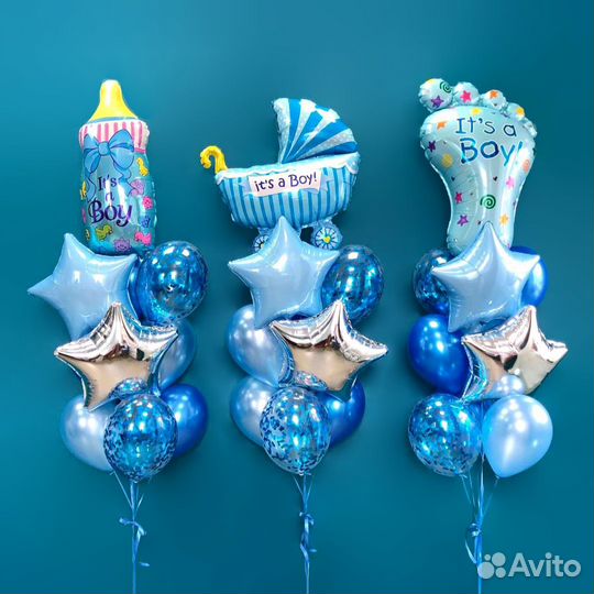 Воздушные шары, шарики на выписку в Смоленске