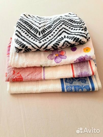 Кухонные полотенца лен хлопок бу