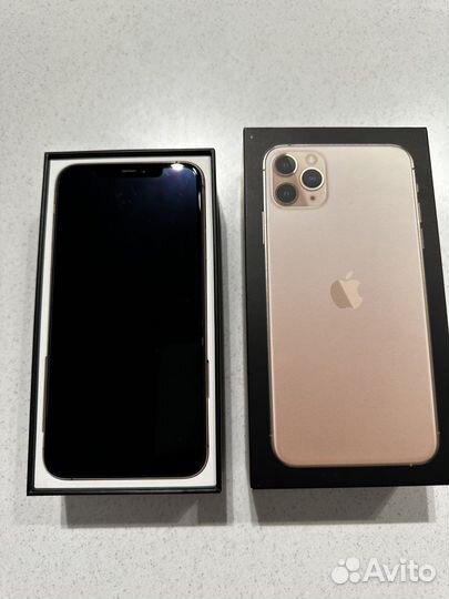 iPhone 11 pro max 256 gb gold