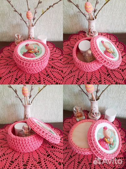 Корзина ручной работы