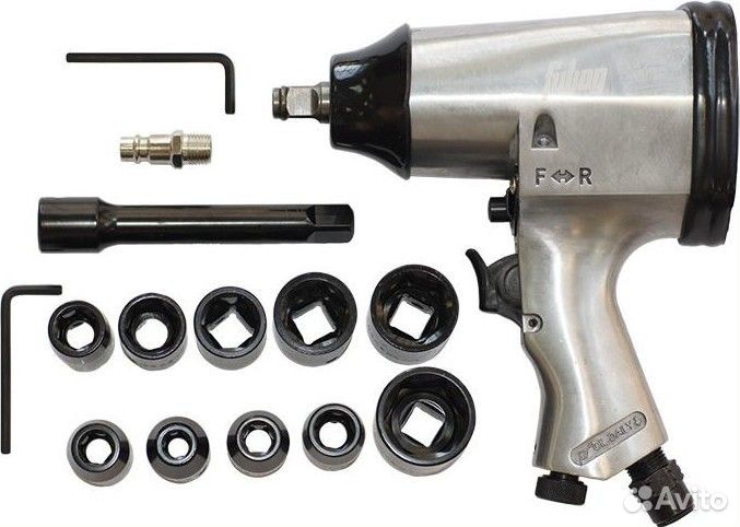 Гайковерт пневмат. fubag PW312, 158л/мин 312Н/м 6