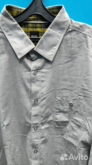 Huge Boss, Slim, XL, 54, новая рубашка