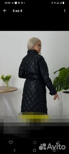 Пальто женское осень весна 48 50 новое
