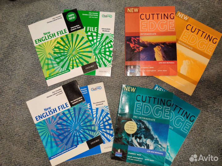 Учебники английский Cutting edge.Study link Oxford