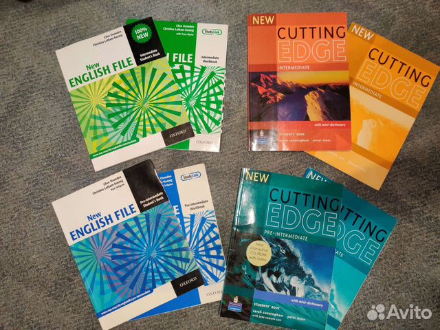 Учебники английский Cutting edge.Study link Oxford