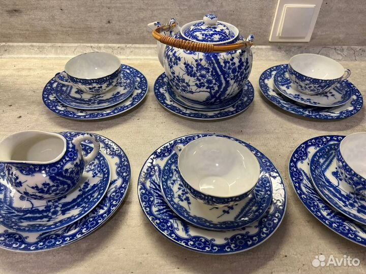 Сервиз чайн. Кост.фарфор Cameo Royal fine china