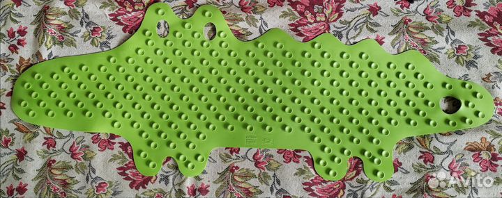 Коврик в ванную для детей крокодил Икеа