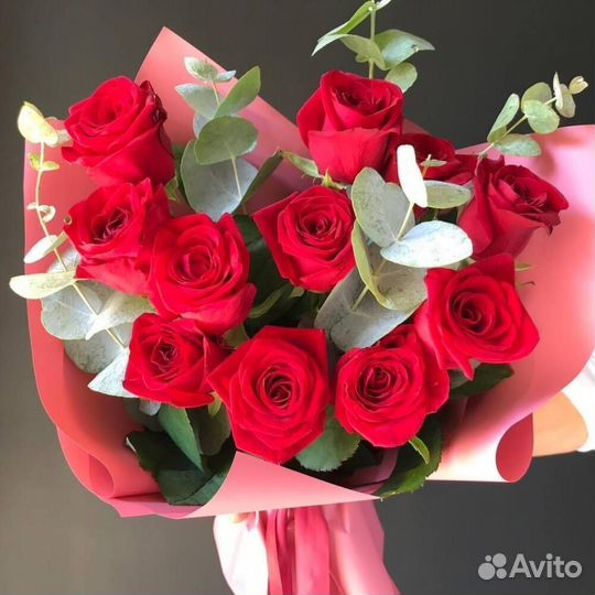 Высокие розы 70 см