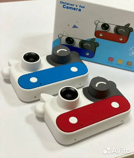 Детский фотоаппарат с силиконовым чехлом 
