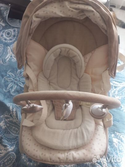 Шезлонг детский jetem premium