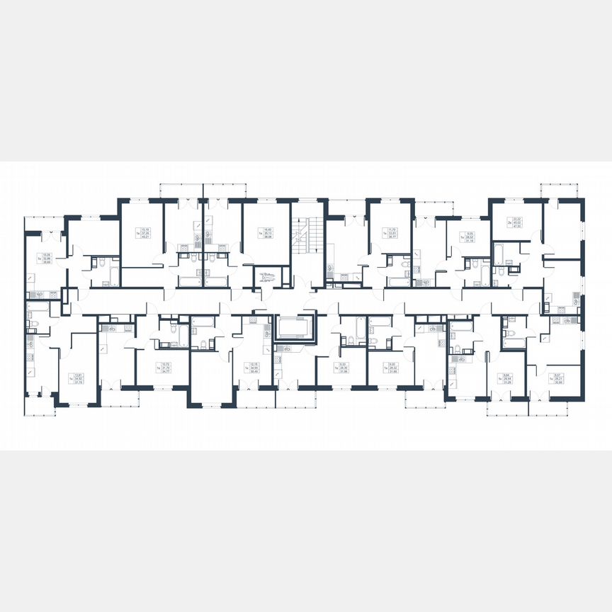 1-к. квартира, 34,3 м², 5/8 эт.